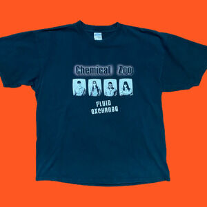 Chemical Zoo Zootopian Tour 2005 Fluid Exchange Concert Tee Men's Size XL